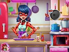 MIRACULOUS LADYBUG REAL COOKING Online Game POMU Games