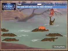 CROCODILE ADVENTURE online game | POMU Games