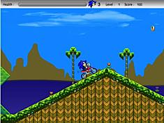 SONIC MOTO online game | POMU Games