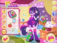 EQUESTRIA GIRLS BACK TO SCHOOL online game | POMU Games