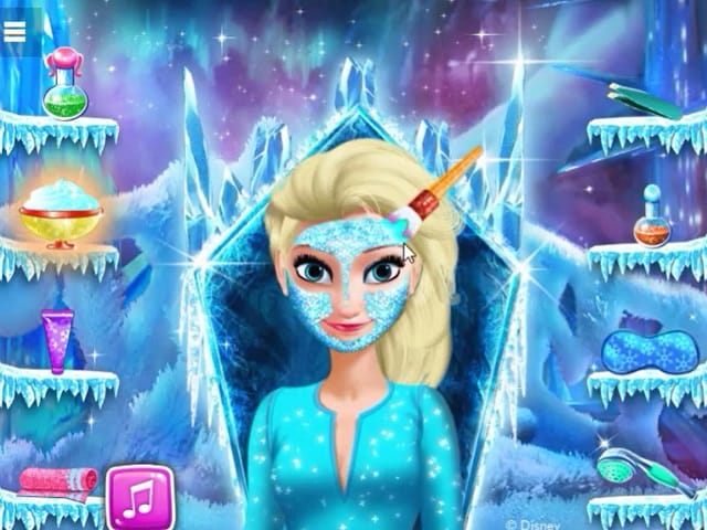 elsa matching game