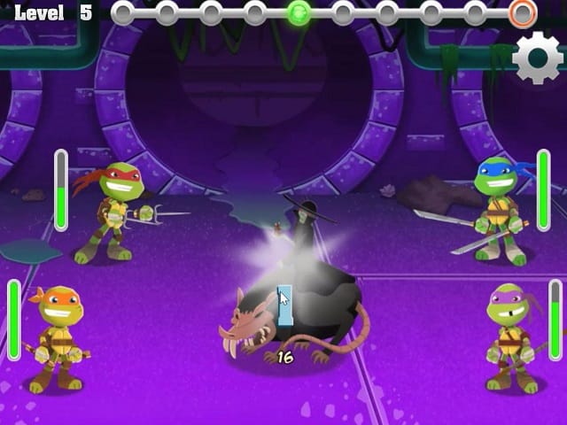 TMNT PIZZA QUEST online game | POMU Games