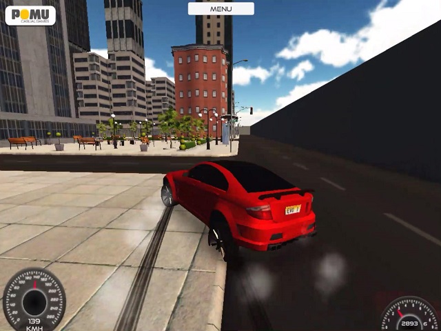 3D CITY RACER online game | POMU Games