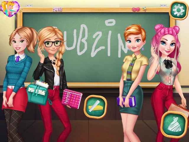 BACK TO SCHOOL FASHIONISTAS online game | POMU Games