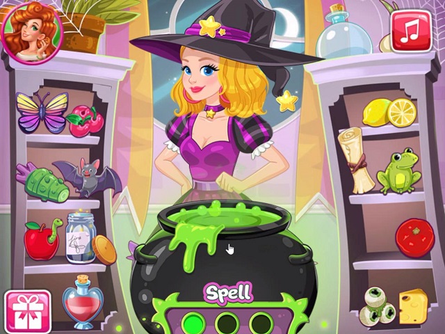 AUDREY'S SPELL FACTORY online game | POMU Games