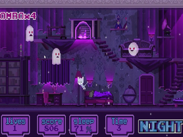 Cat And Ghosts Online Game Pomu Games