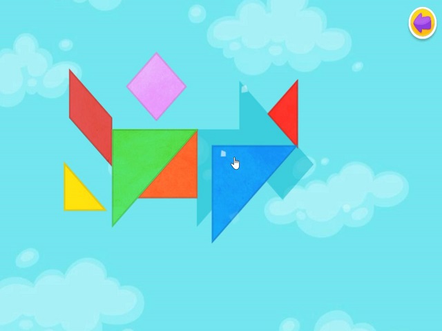 KIDS TANGRAM online game | POMU Games