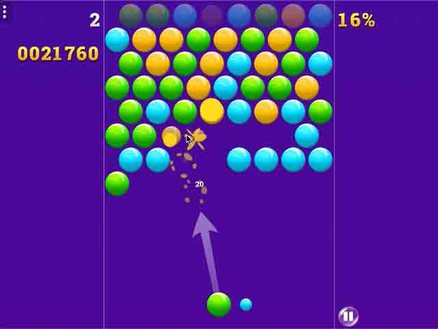 SMARTY BUBBLES 2 online game | POMU Games